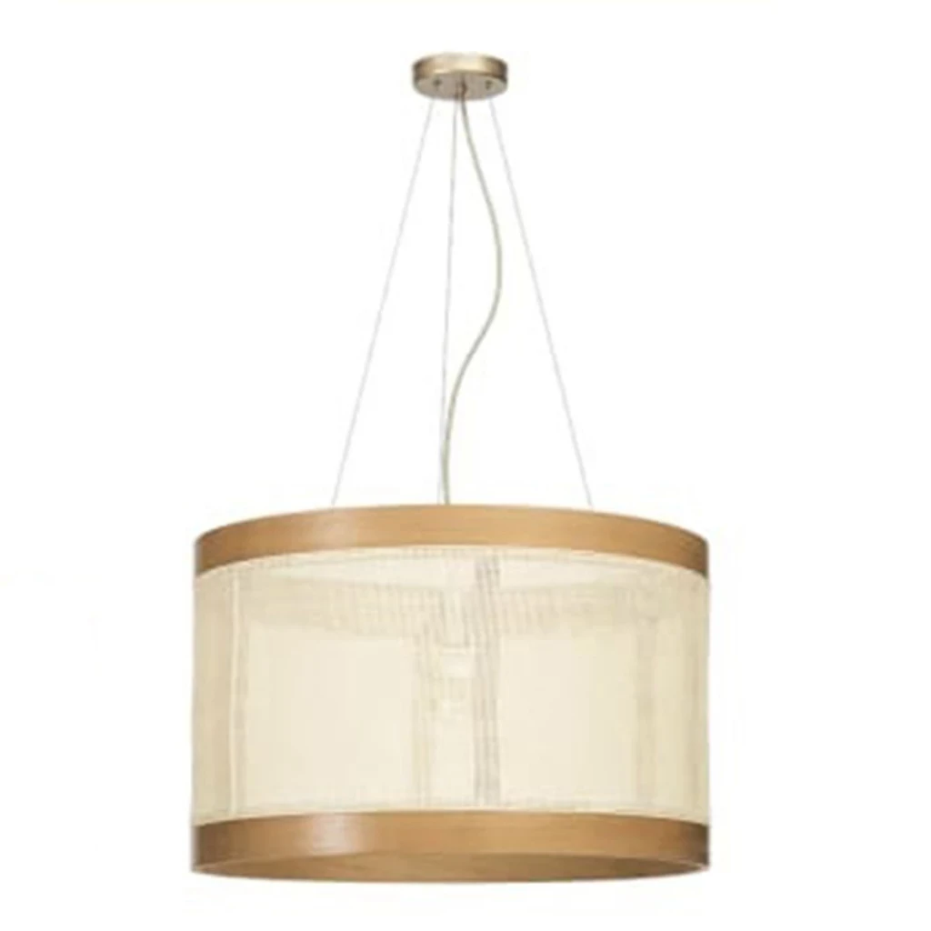 Madelustre Pendente Nuts 52cm 1lamp E27 Castanho 2939ct