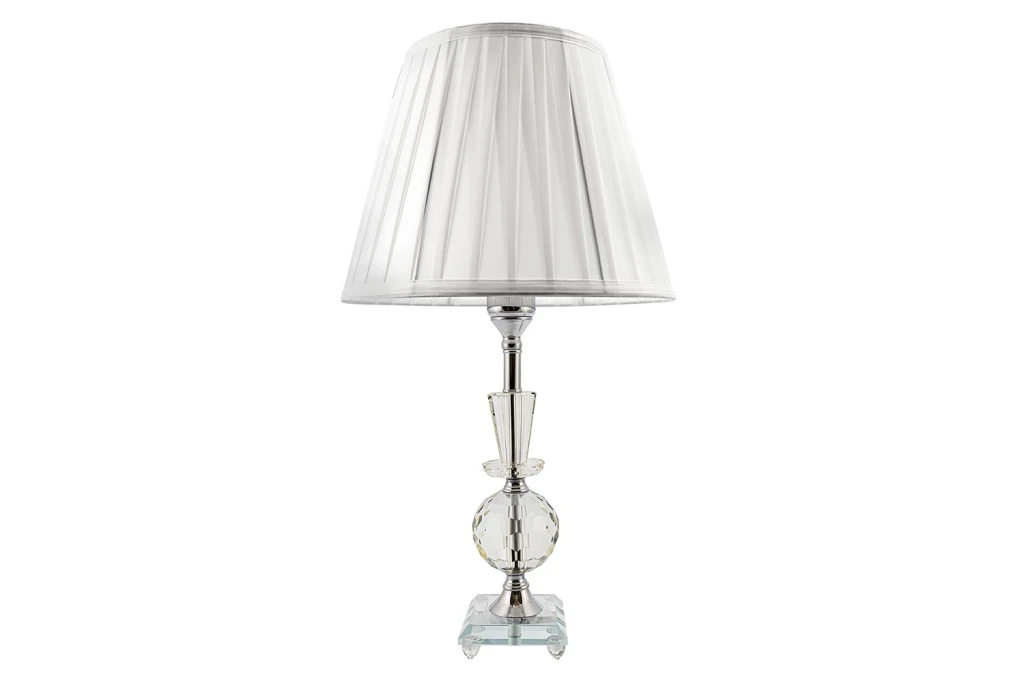 Abajur de Mesa 634 Vidro 53cm Cristal