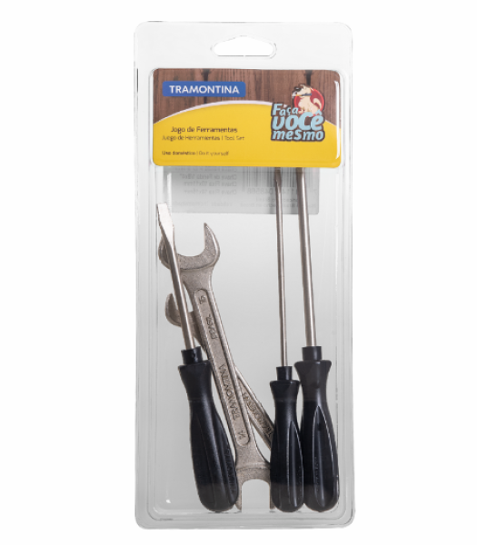 Kit Tramontina Ferramentas 5pc 43408/502