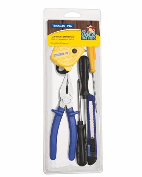 Kit Tramontina Ferramentas 6pc 43408/141