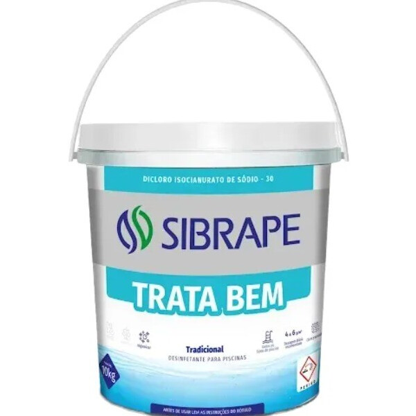 Sibrape Dicloro Tradicional Trate Bem 10kg T Azul