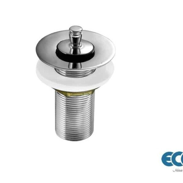 Eco Metais Valvula Escoamento Metal Tampa Inox 2040b
