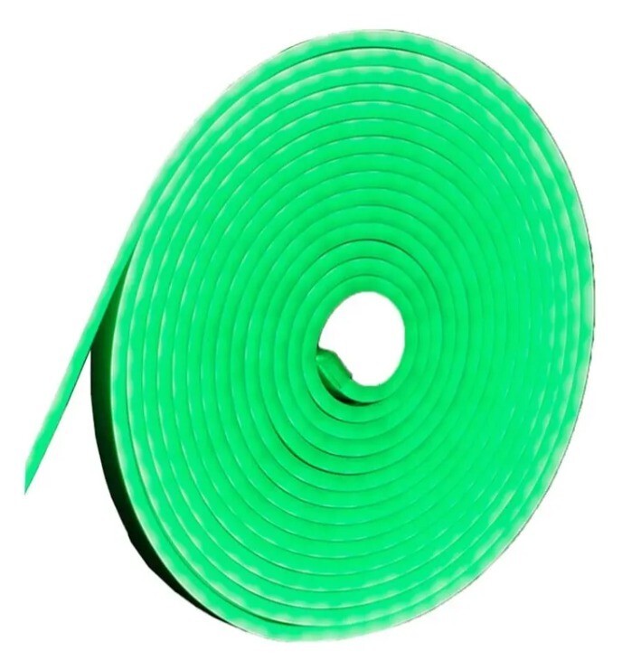 Taschibra Fita Led 8w/m Ip65 C/fonte Biv 5m Verde Neon