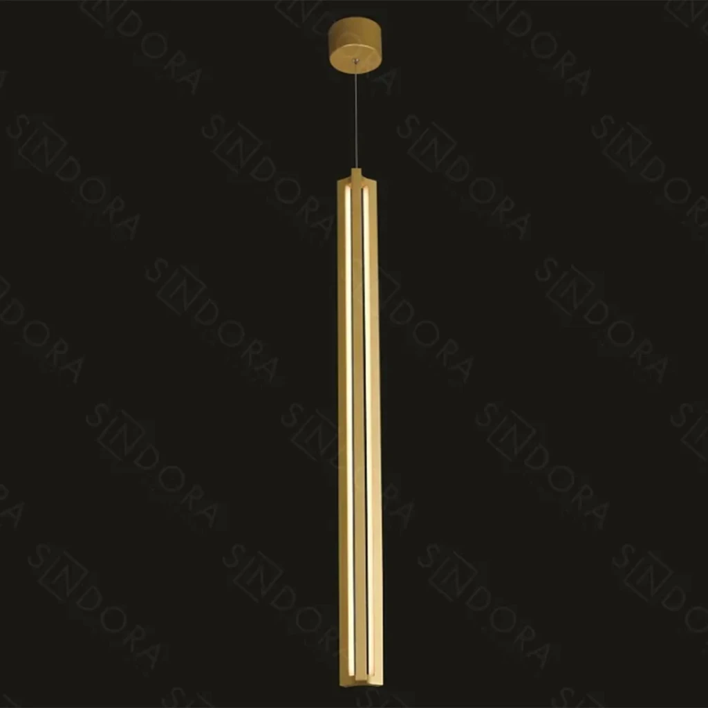Querolustre Pendente Dcd015091 37w Dourado