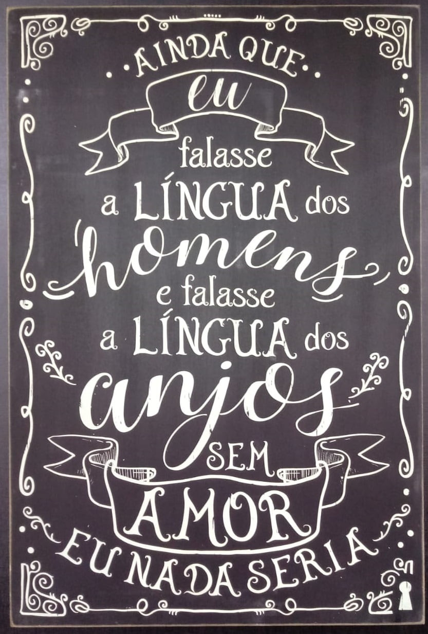 Atcus Box Ainda Que Eu Falasse 40x60 Bx128