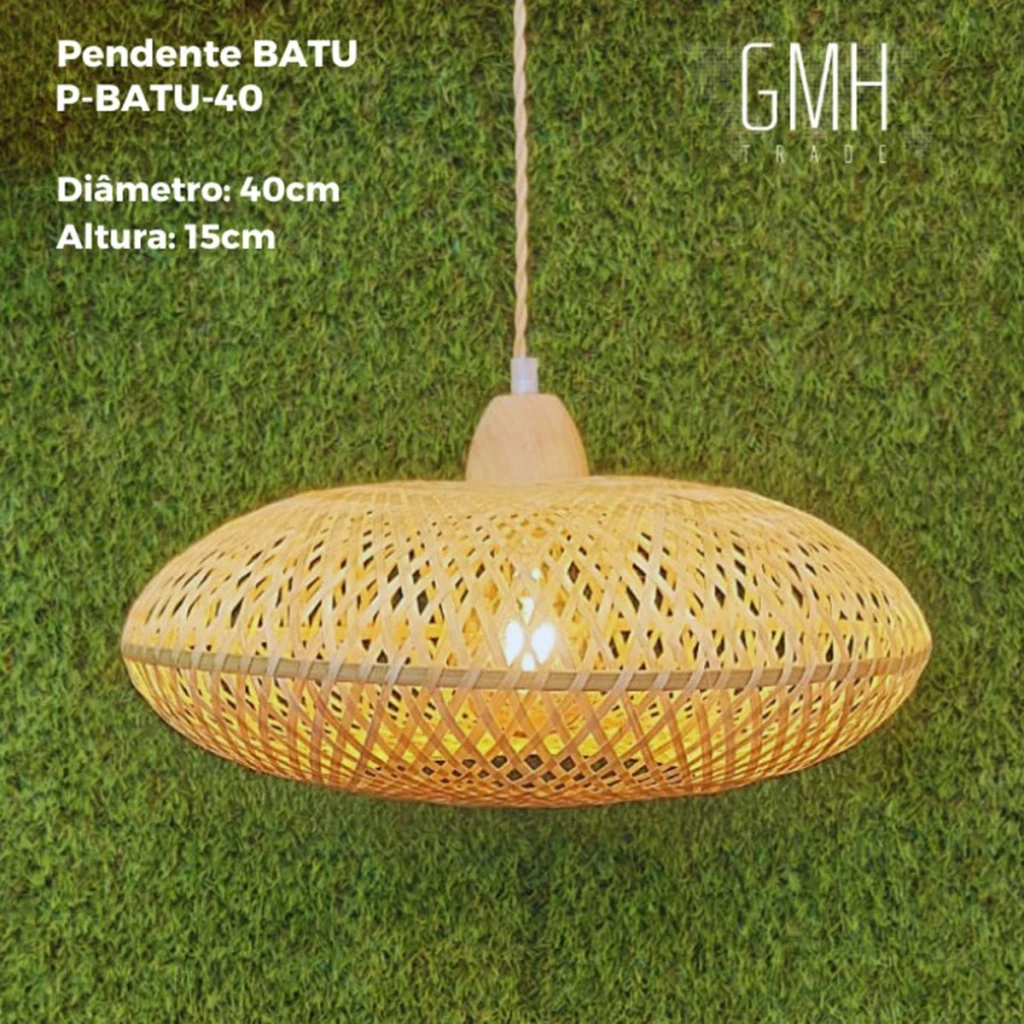 Gmh Pendente Batu P-batu-40 P/1 Lamp E27
