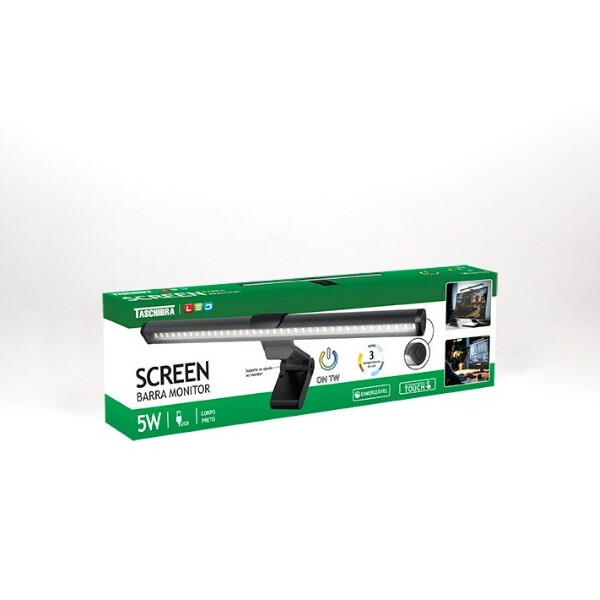 Luminaria Screen Barra Taschibra P/monitor 5w Multicor Pt