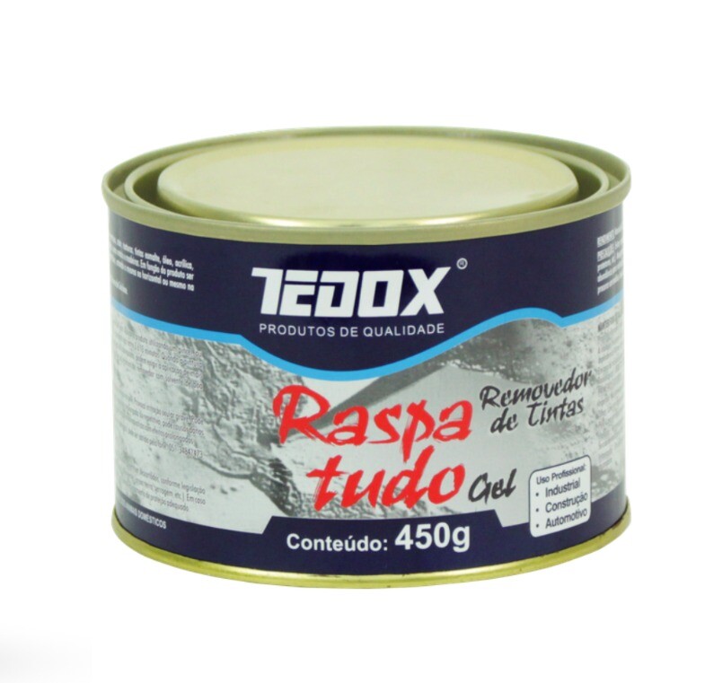 Removedor Gel P/tinta 450g Tedox Raspa Tudo