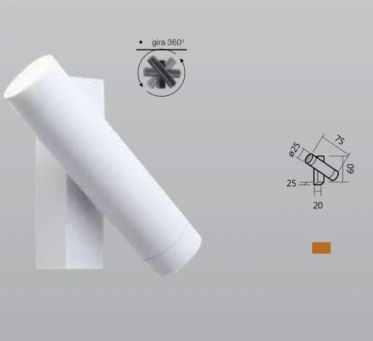 Spotline Arandela Mark 5w 3000k Branco 1042/2