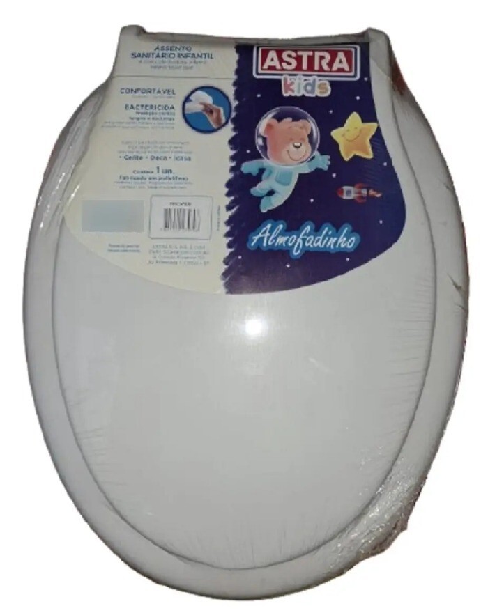 Assento Vaso Astra Infantil Tpic Bco