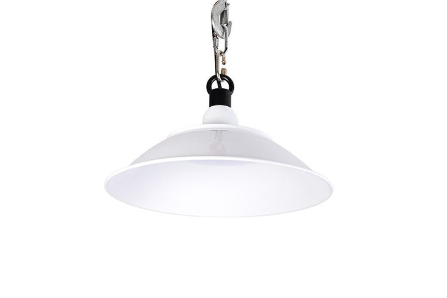 Luminária High Bay Alumínio Branco 100w 6500k Ip54 8000lm - Gaya