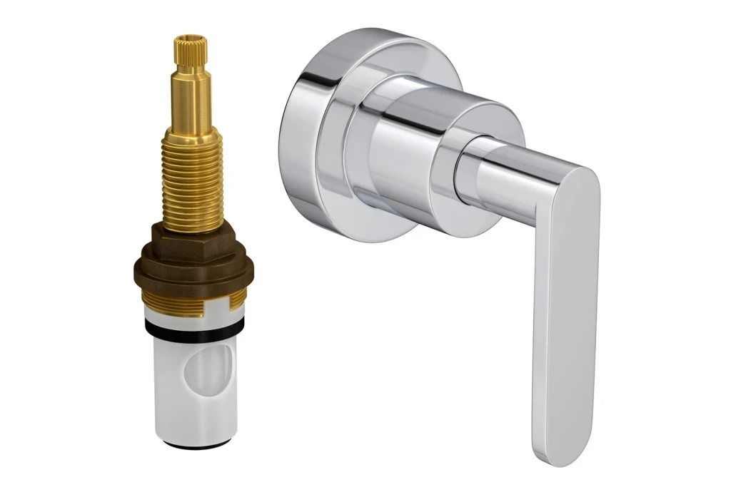 Acabamento de Registro de Pressão 1/2'', 3/4'' e 1'' Flex Plus Cromado