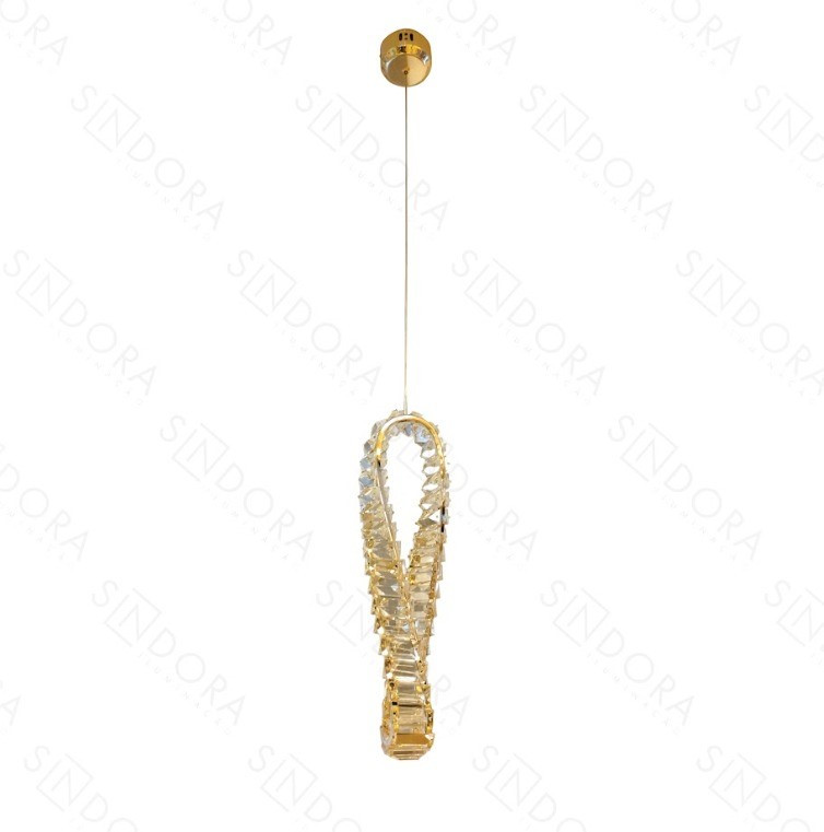 Dinamica Pendente Dcd02806 12w 3000k Metal Dourado