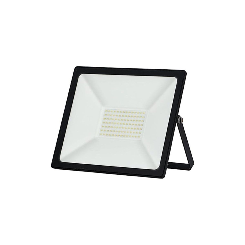 Refletor Led Taschibra Slim Tr 70w Bivolt 6500k Preto