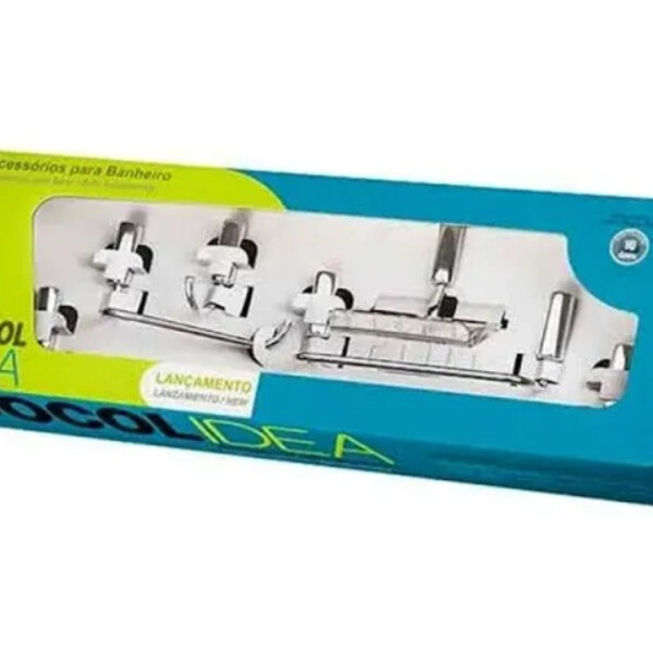 Docol Kit Acessorios P/ban Idea Cr 5pc 586306