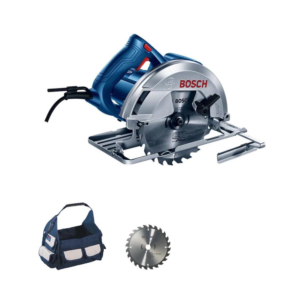 Bosch Serra Circular Gks 150 1500w 220v com 1 Bolsa, 1 Disco e 1 Guia