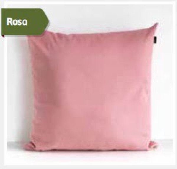 Almofada Cortbras Sarja Lisa 50 Rosa 0