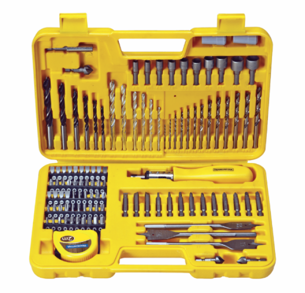 Kit Tramontina Maleta C/110pc Brocas e Ponteiras 43145/110