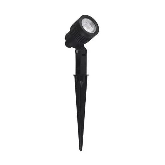Luminaria Blumenau Led Espeto Jardim Clean 6w 6500k Pt 21066