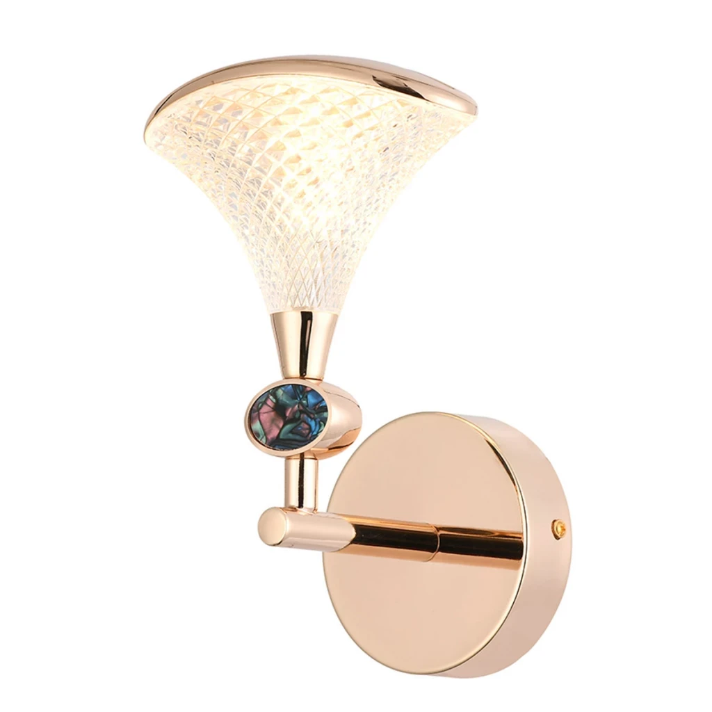 Luciin Arandela Eb098/13 5w 3000k Dourado