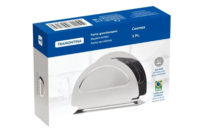 Tramontina Porta Guardanapo Inox Cosmos 61216120