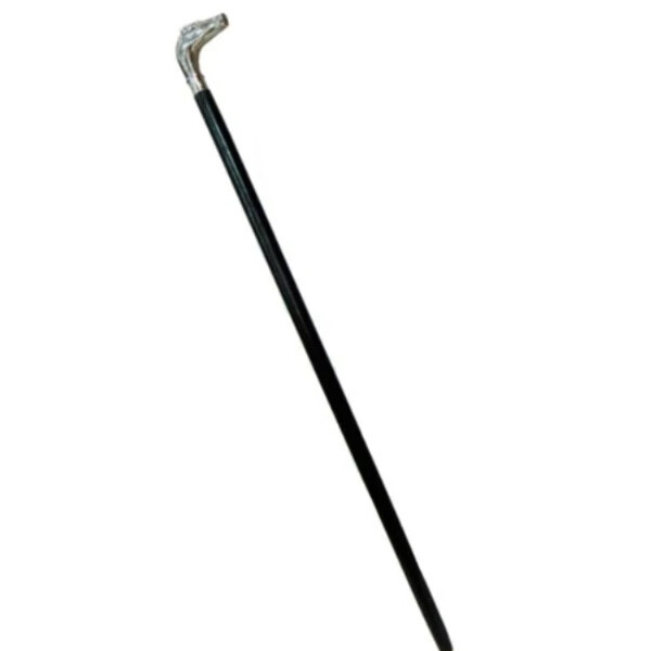 Goods Bengala Preta e Prata Horse 90cm 36047