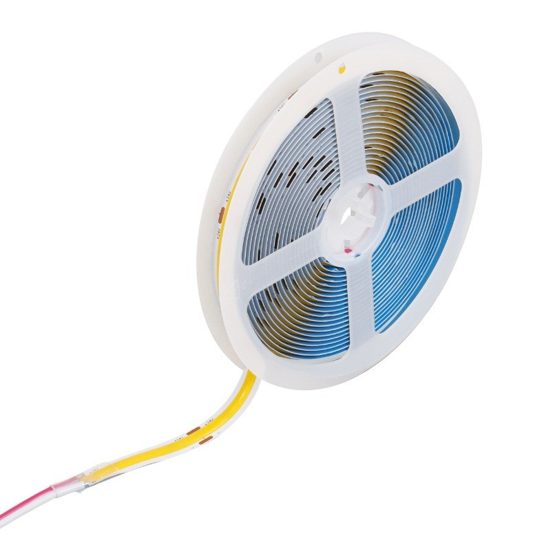 Fita Led Cob 24v 14w/m 2700k Ip20 Irc>90 Rolo 5 Metros - Gaya Led (ref: 1448)