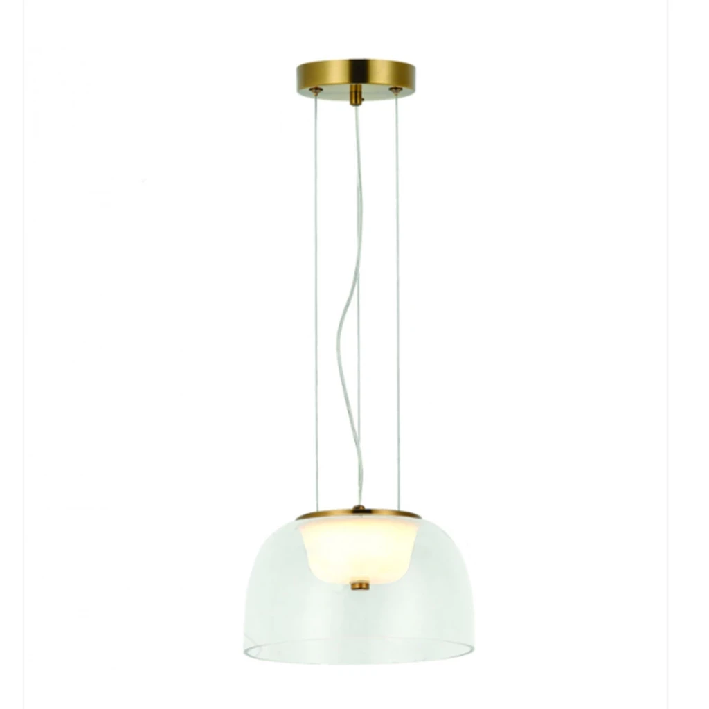 Querolustre Pendente Dcd04068 12w 3000k Bronze