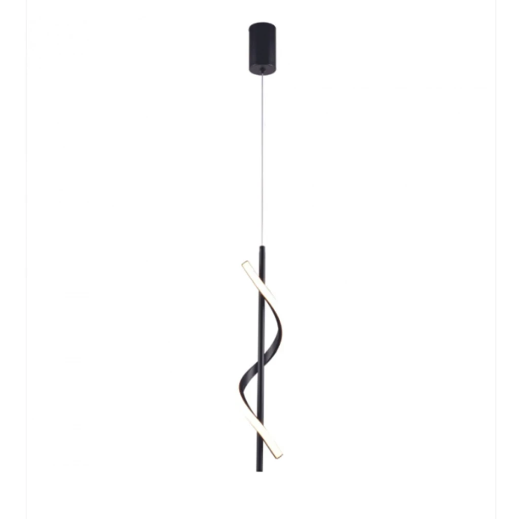 Querolustre Pendente Dcd03172 10w 3000k Preto