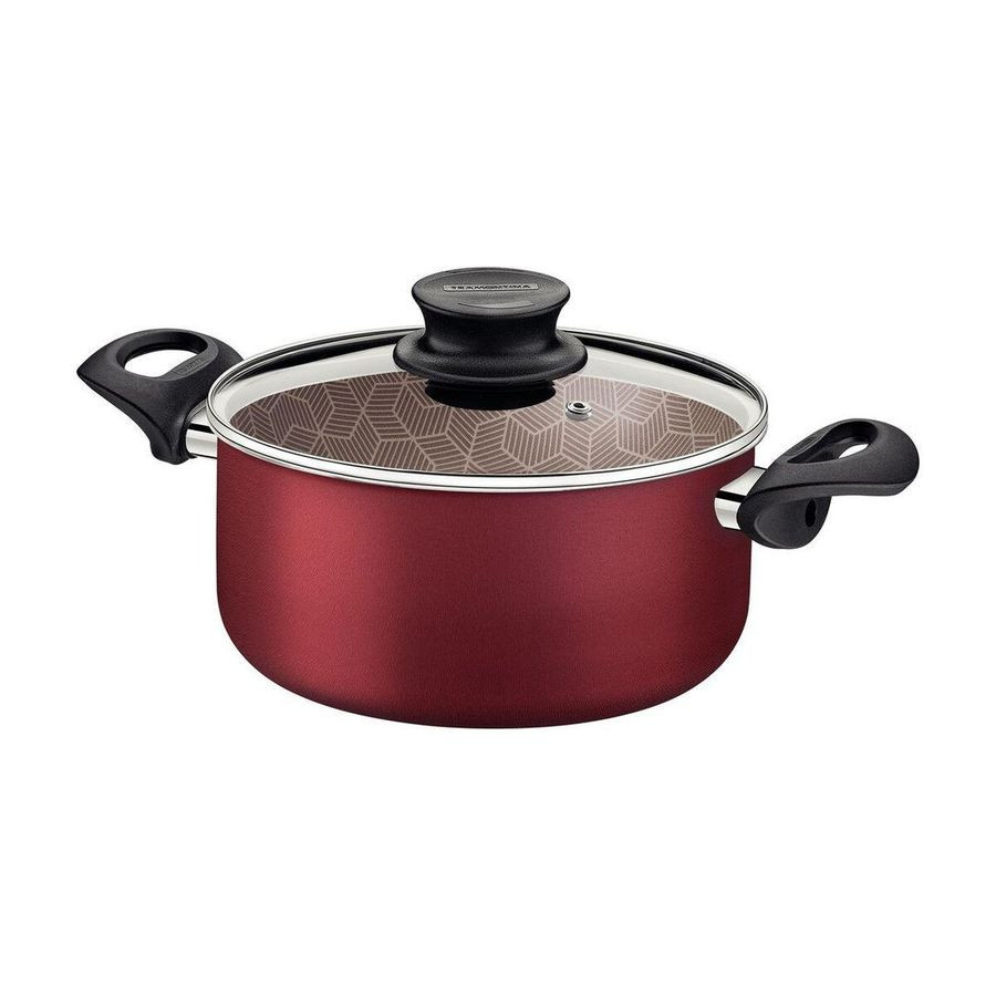 Cacarola Tramontina 24cm Paris Vermelho