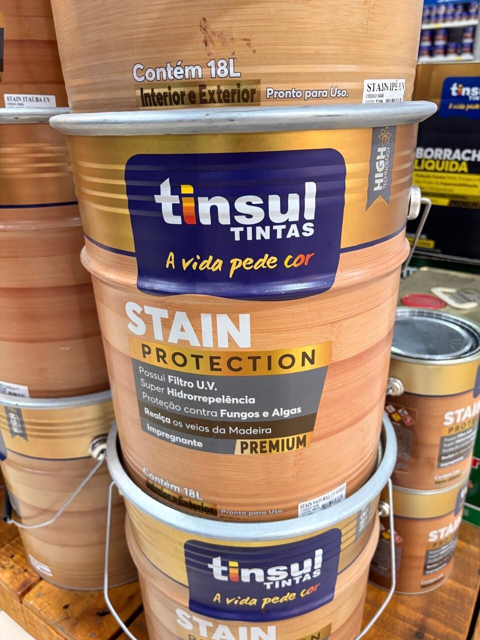 Tinsul Stain Protection Canela Uv 18l 0333b