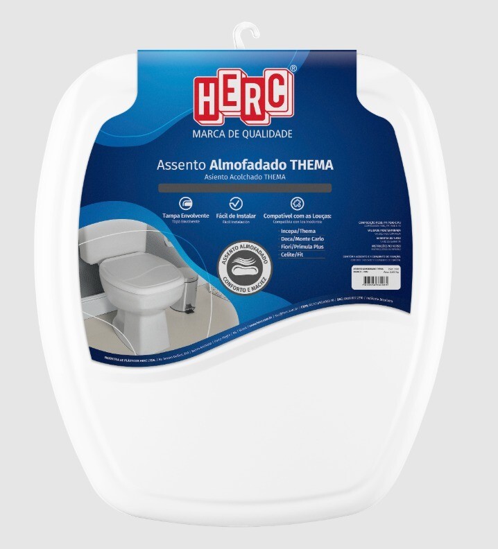 Assento Vaso Herc Almof Thema Branco 2395