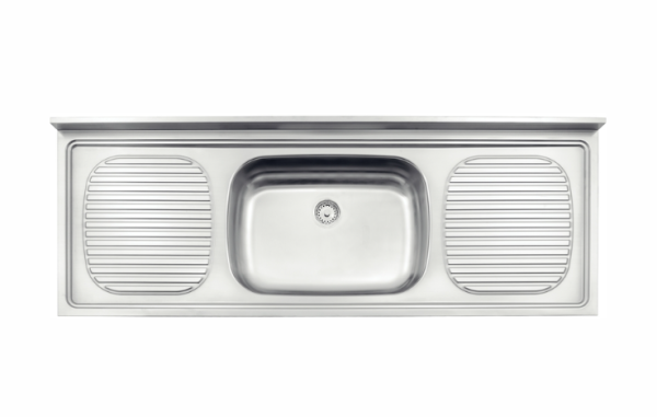 Pia Inox Tramontina Cuba Retangular 160x55 C/val 93057