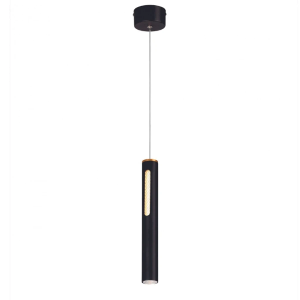 Dinamica Pendente Dcd01821 7w 3000k Preto