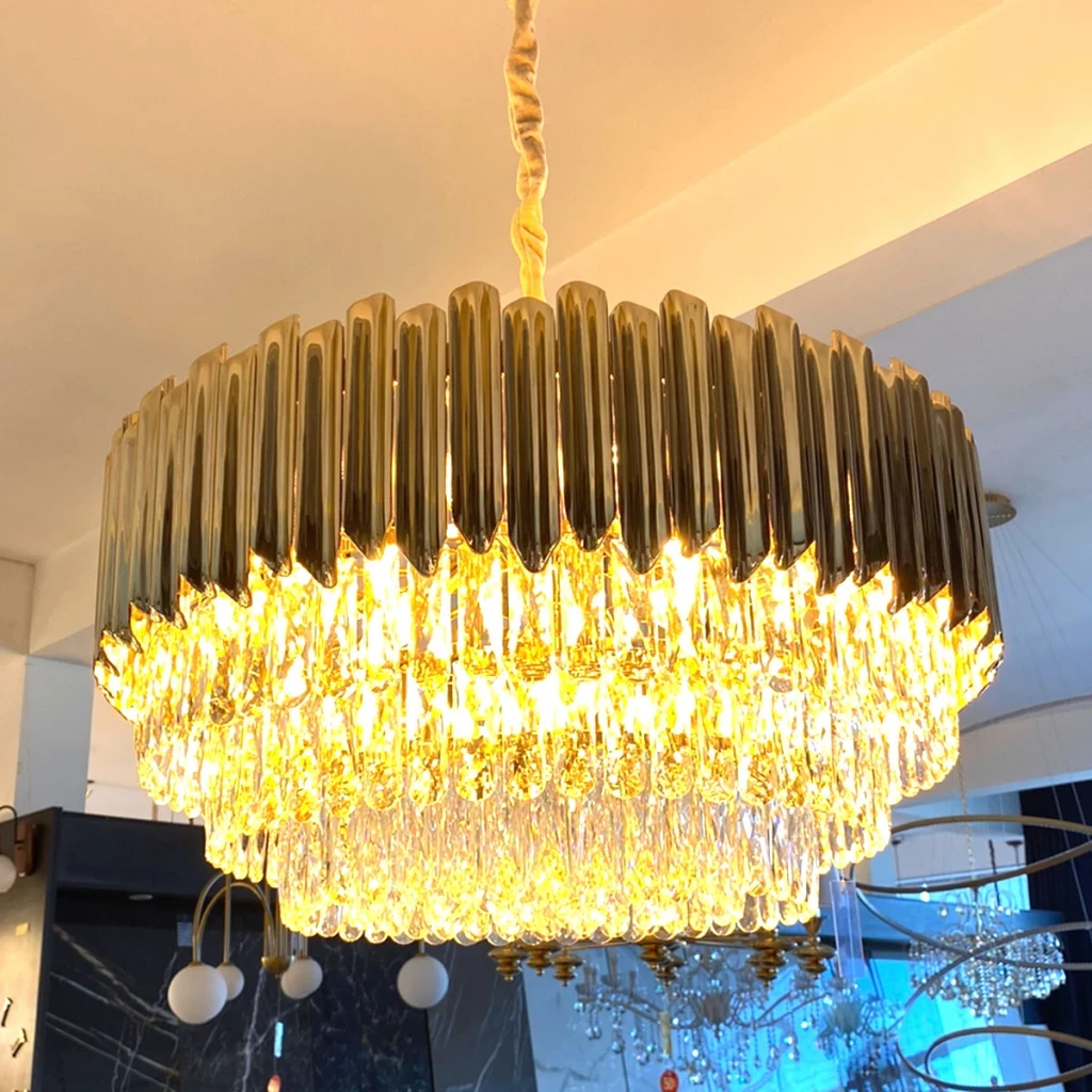 Dinamica Pendente Dcd00225 21lamp E14 Dourado