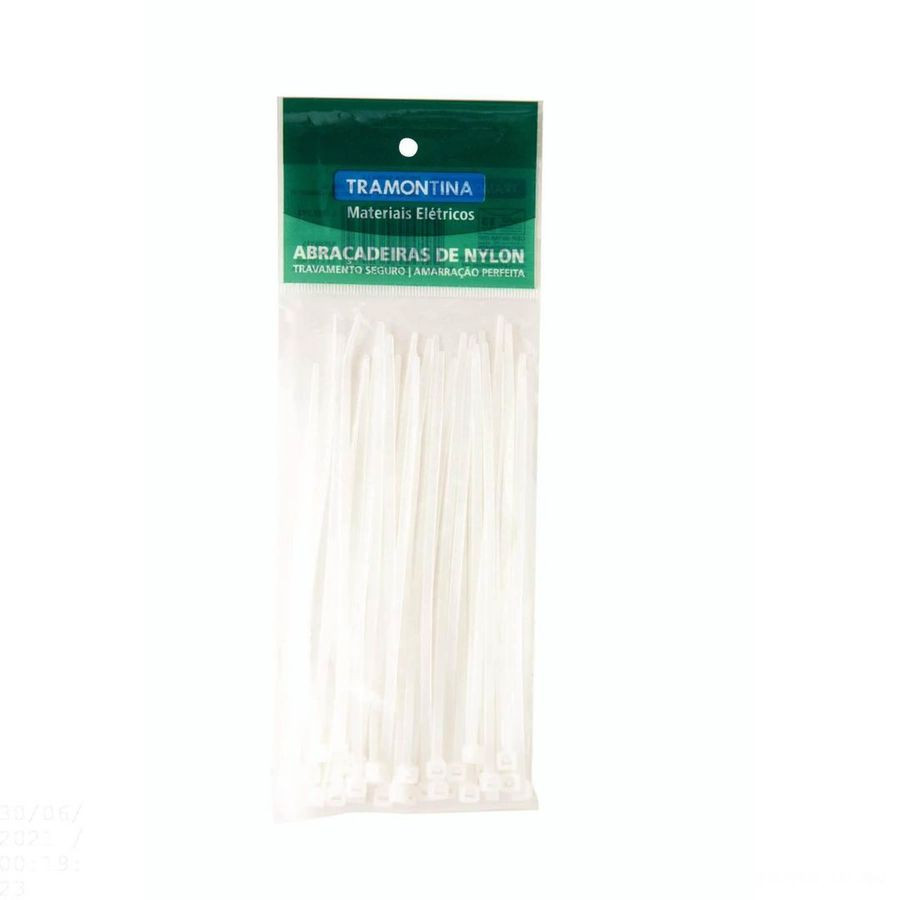 Abracadeira Cinta Nylon 4.8 283mm 100pc Tramontina 57530/028